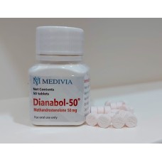 Medivia Pharma Dianabol 50 Mg 50 Tablet